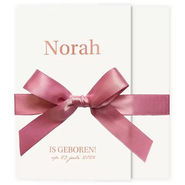 Mapje - rosefolie Norah
