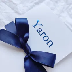 Mapje - blauwfolie Yaron
