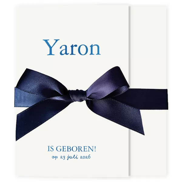Mapje - blauwfolie Yaron