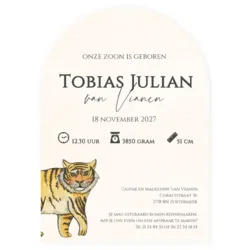 Jungledieren op een ronde top