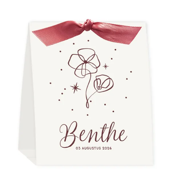 oneline bloemen - Benthe