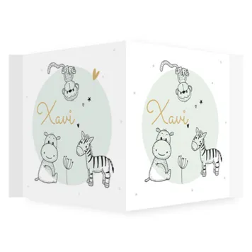 Raambord vrolijke beestenbende - Xavi