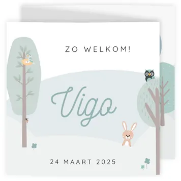 Vigo - Drieluik met diertjes
