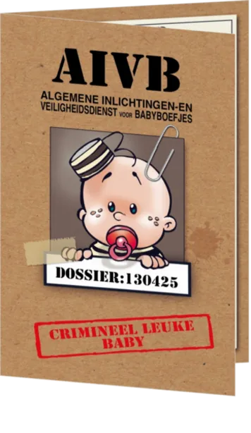 Crimineel leuke baby