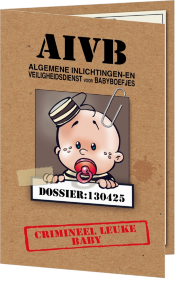 Crimineel leuke baby