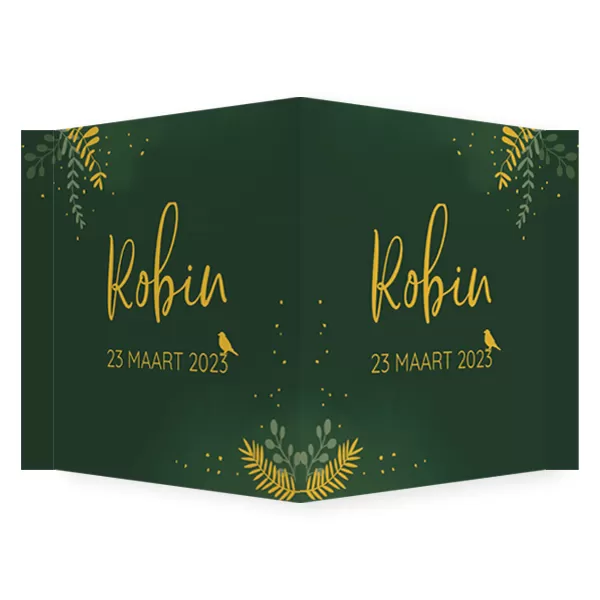 Raambord Robin - Gouden takjes