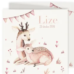 twee lieve hertjes - Lize