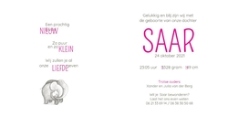 Saar - Familie olifant