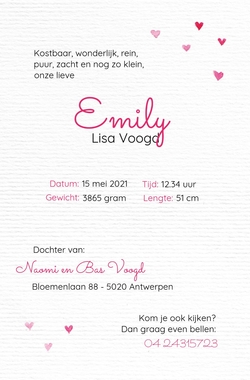 Emily - Hartjesregen 