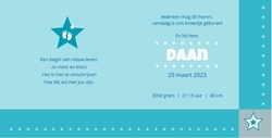 Daan - Voetjes en sterren