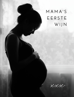 Mama's eerste wijn - Persoonlijke wijnetiket